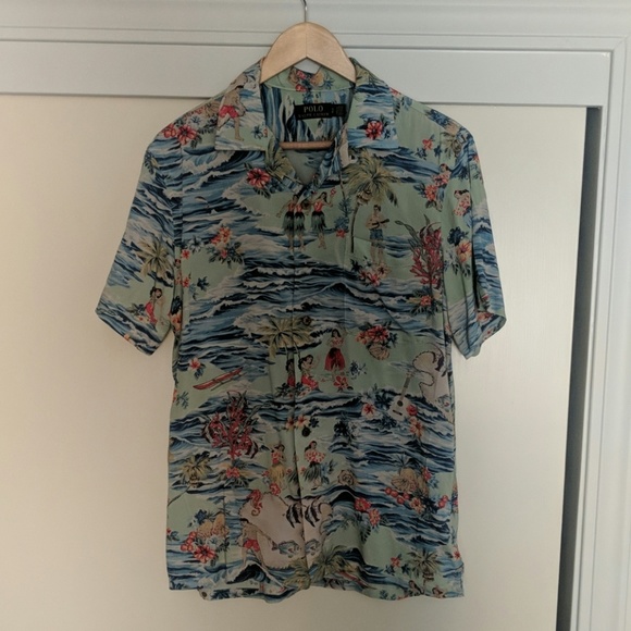 ralph lauren hawaiian shirt